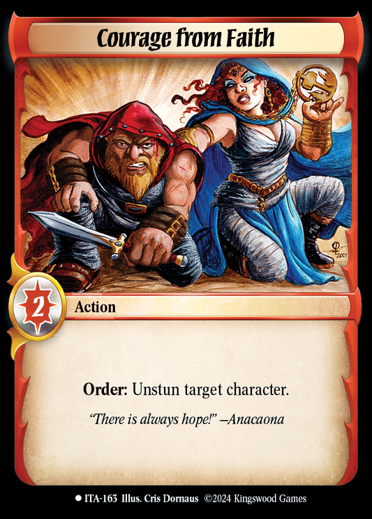 Courage from Faith - ITA 163 - Warlord: Saga of the Storm - Into the Accordlands