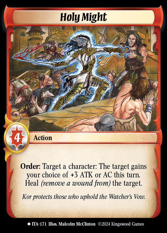 Holy Might - ITA 171 - Warlord: Saga of the Storm - Into the Accordlands