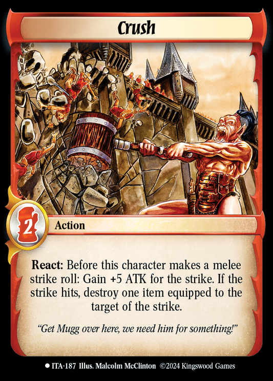 Crush - ITA 187 - Warlord: Saga of the Storm - Into the Accordlands