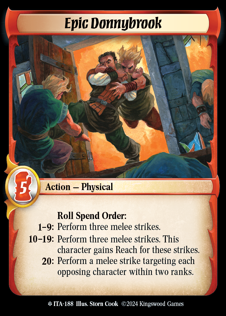 Epic Donnybrook - ITA 188 - Warlord: Saga of the Storm - Into the Accordlands