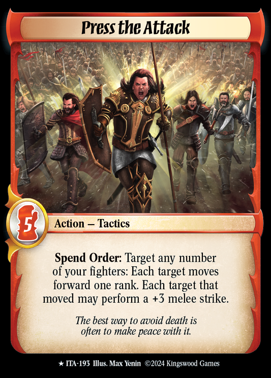 Press the Attack - ITA 193 - Warlord: Saga of the Storm - Into the Accordlands
