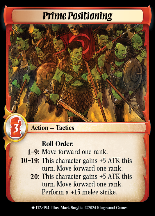 Prime Positioning - ITA 194 - Warlord: Saga of the Storm - Into the Accordlands