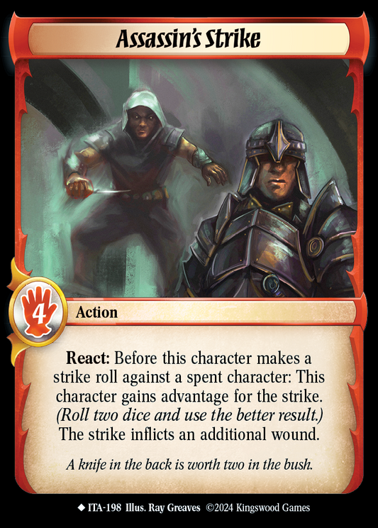 Assassin's Strike - ITA 198 - Warlord: Saga of the Storm - Into the Accordlands