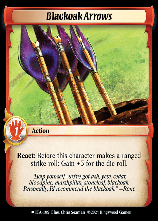 Blackoak Arrows - ITA 199 - Warlord: Saga of the Storm - Into the Accordlands