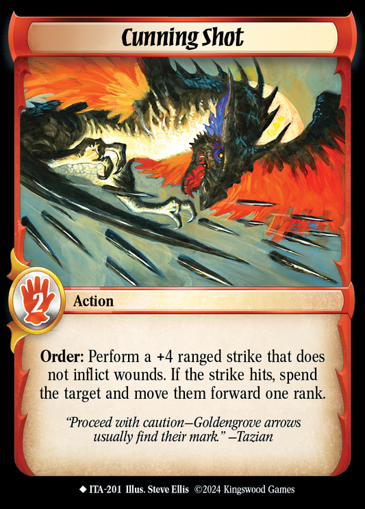 Cunning Shot - ITA 201 - Warlord: Saga of the Storm - Into the Accordlands