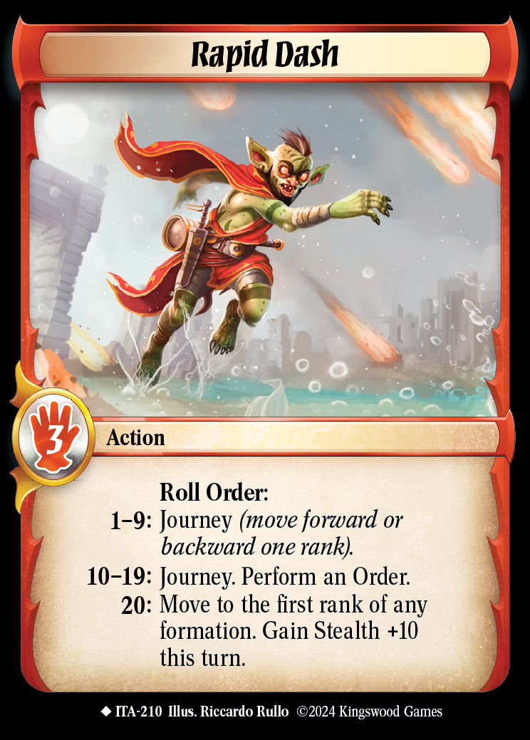 Rapid Dash - ITA 210 - Warlord: Saga of the Storm - Into the Accordlands