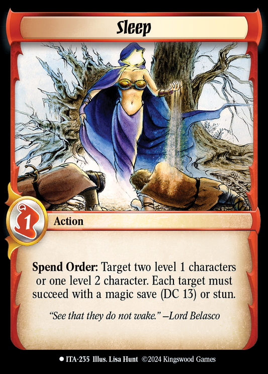 Sleep - ITA 235 - Warlord: Saga of the Storm - Into the Accordlands