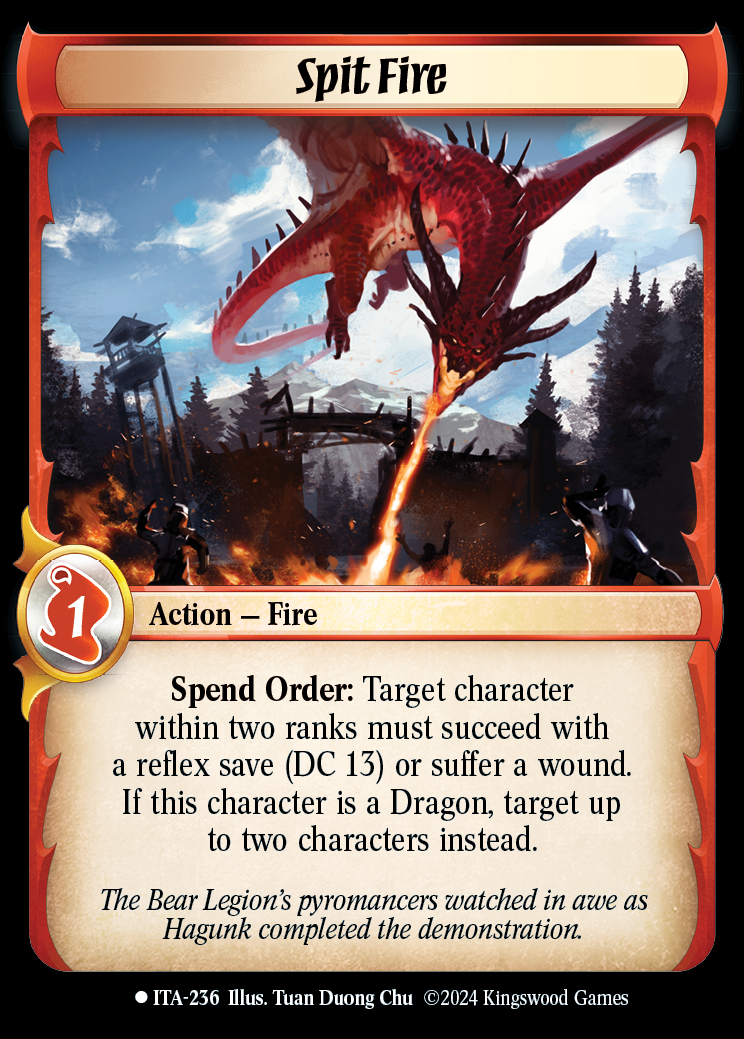 Spit Fire - ITA 236 - Warlord: Saga of the Storm - Into the Accordlands