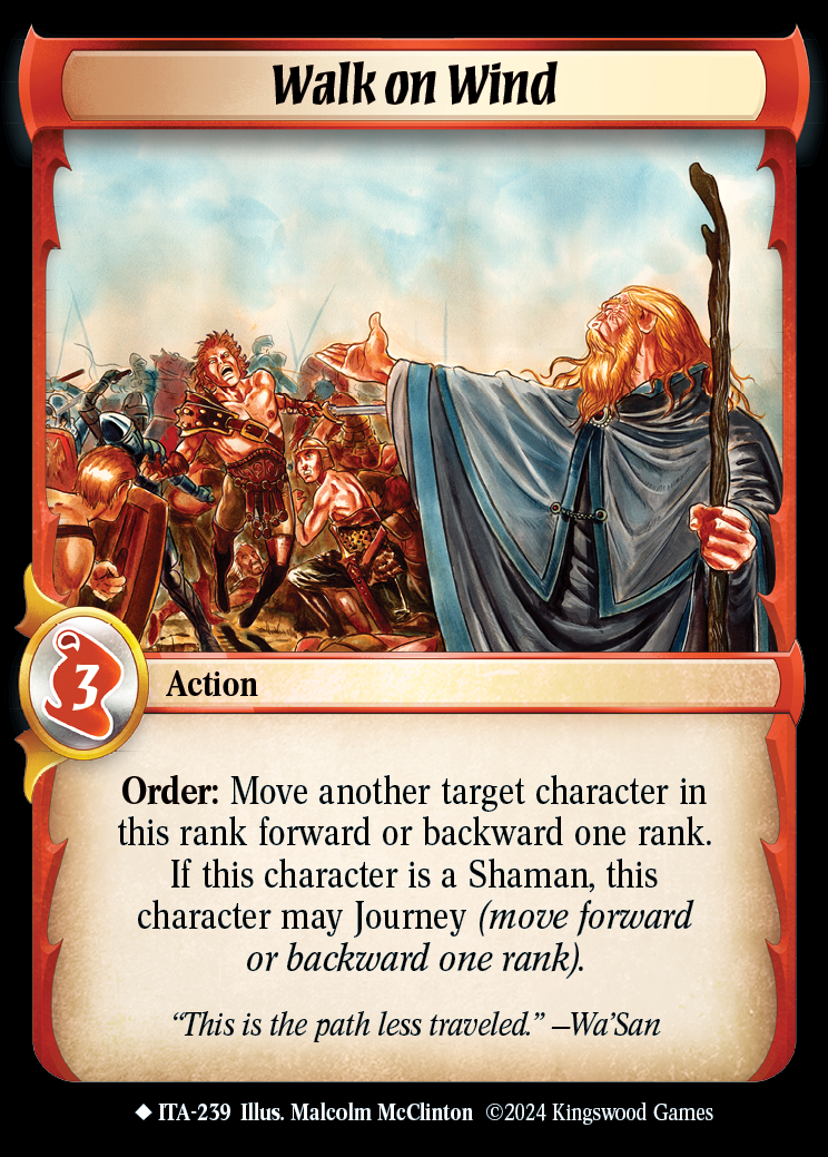 Walk on Wind - ITA 239 - Warlord: Saga of the Storm - Into the Accordlands