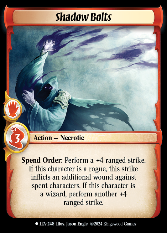 Shadow Bolts - ITA 248 - Warlord: Saga of the Storm - Into the Accordlands
