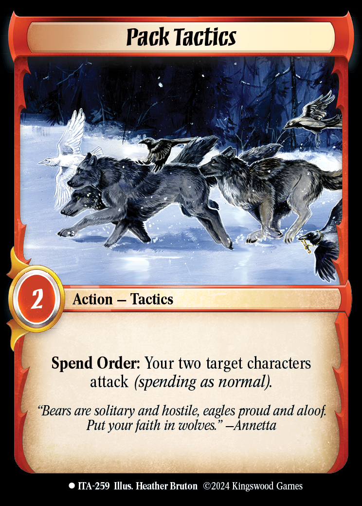 Pack Tactics - ITA 259 - Warlord: Saga of the Storm - Into the Accordlands