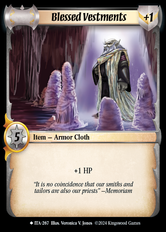 Blessed Vestments - ITA 267 - Warlord: Saga of the Storm - Into the Accordlands