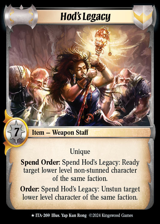 Hod's Legacy - ITA 269 - Warlord: Saga of the Storm - Into the Accordlands