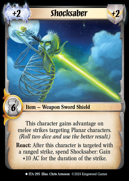 Shocksaber - ITA 293 - Warlord: Saga of the Storm - Into the Accordlands