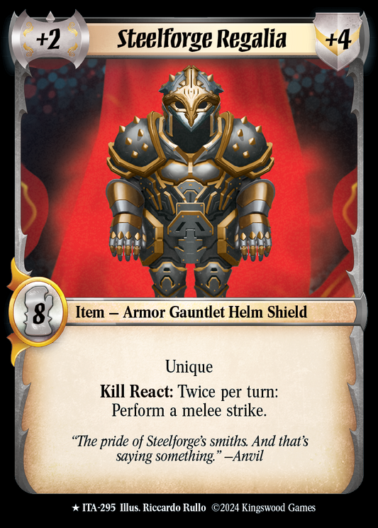 Steelforge Regalia - ITA 295 - Warlord: Saga of the Storm - Into the Accordlands
