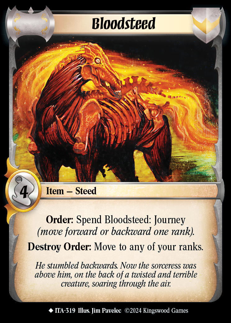 Bloodsteed - ITA 319 - Warlord: Saga of the Storm - Into the Accordlands