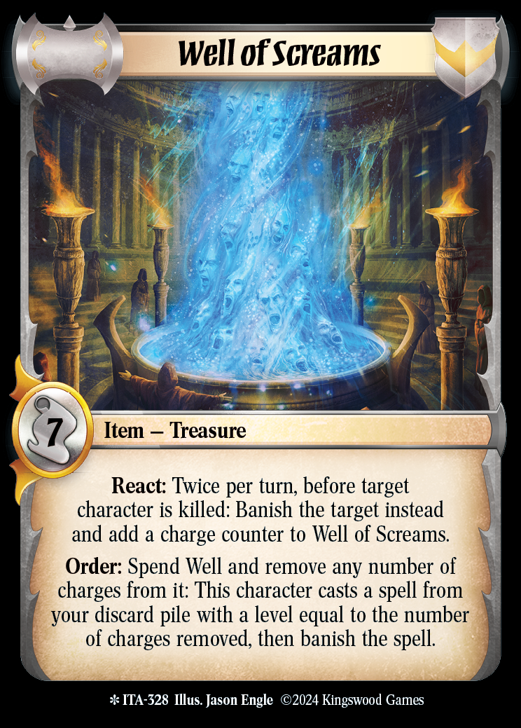 Well of Screams - ITA 328 - Warlord: Saga of the Storm - Into the Accordlands