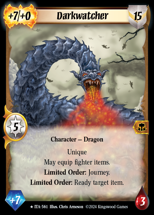 Darkwatcher (Extended Art) - ITA 361 - Warlord: Saga of the Storm - Into the Accordlands