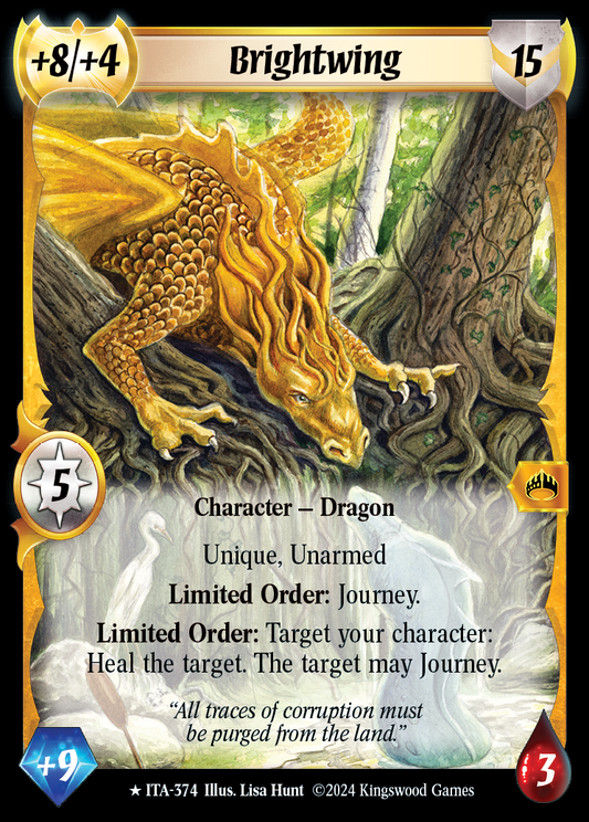 Brightwing (Extended Art) - ITA 374 - Warlord: Saga of the Storm - Into the Accordlands