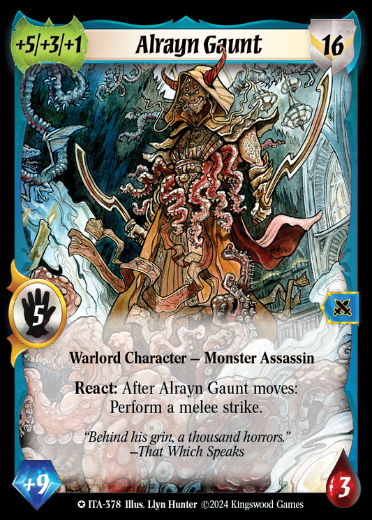 Alrayn Gaunt (Extended Art) - ITA 378 - Warlord: Saga of the Storm - Into the Accordlands