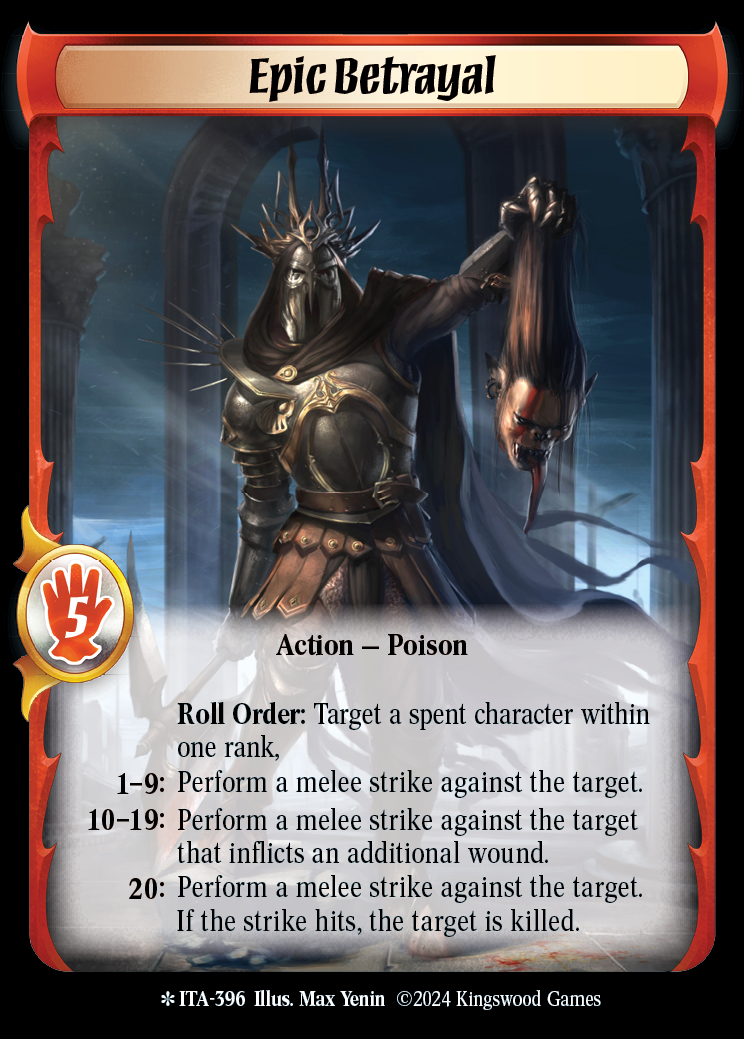 Epic Betrayal (Extended Art) - ITA 396 - Warlord: Saga of the Storm - Into the Accordlands