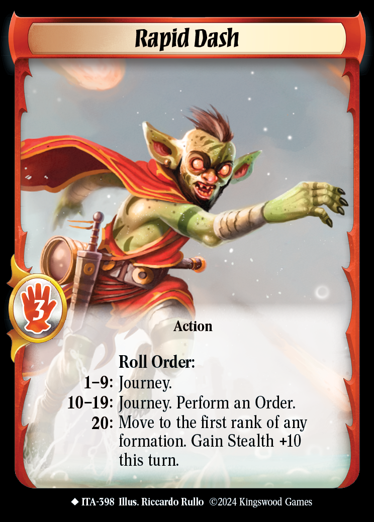 Rapid Dash (Extended Art) - ITA 398 - Warlord: Saga of the Storm - Into the Accordlands