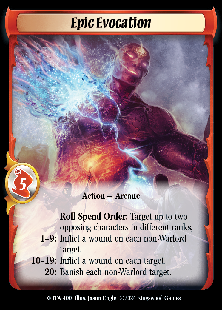 Epic Evocation (Extended Art) - ITA 400 - Warlord: Saga of the Storm - Into the Accordlands