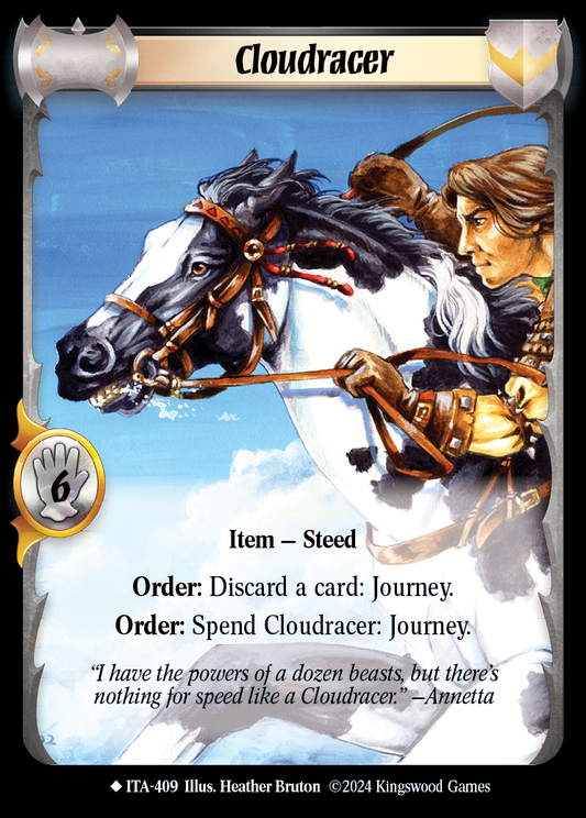 Cloudracer (Extended Art) - ITA 409 - Warlord: Saga of the Storm - Into the Accordlands