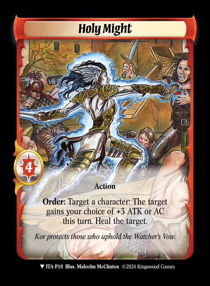 Holy Might (Extended Art) - ITA P10 - Warlord: Saga of the Storm - Into the Accordlands
